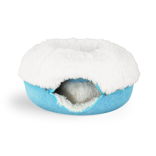 Serene Sky Blue Donut - Relaxation in Every Whisper (Currently Unavailable)