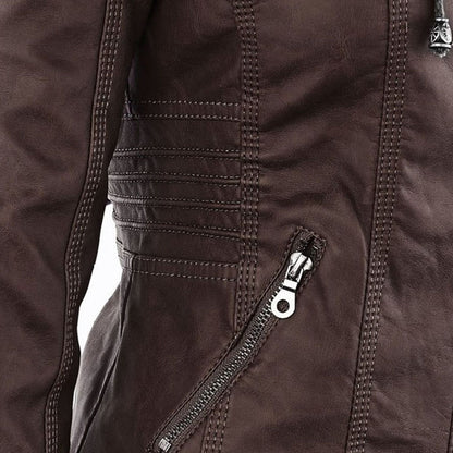 CAMILA - STYLISH LEATHER JACKET
