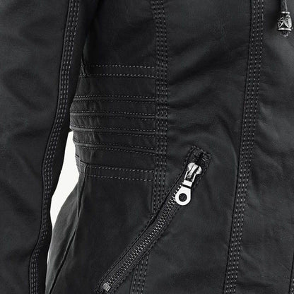 CAMILA - STYLISH LEATHER JACKET