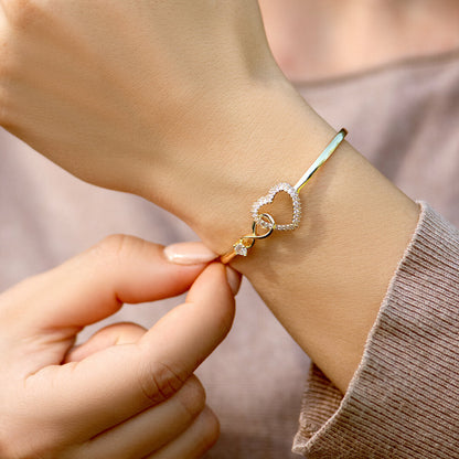 Unbreakable Link - Infinity Heart Bracelet