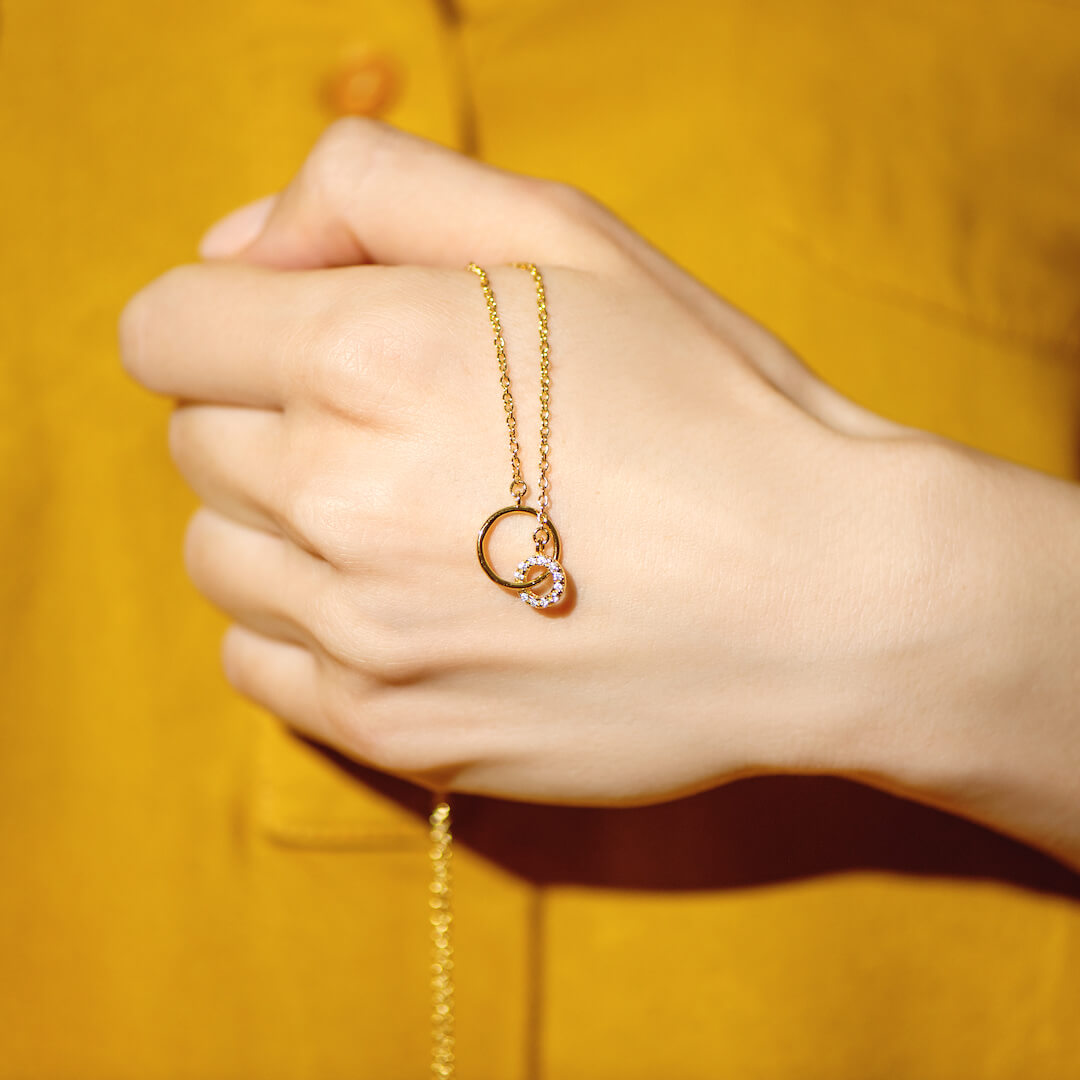 Mother & Daughter - Unbreakable Link Necklace