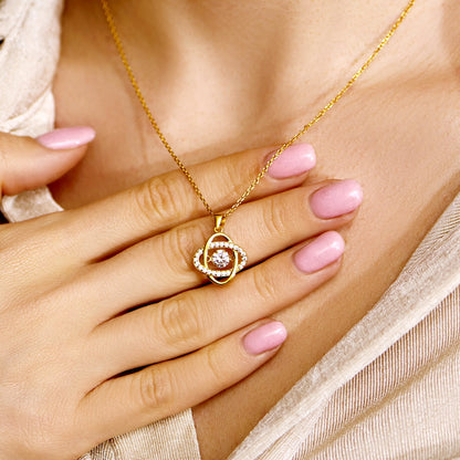 Mother & Daughter - Love Knot Necklace