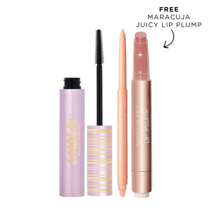 Best Sellers Set - Lip plump gloss, mascara, & eye pencil