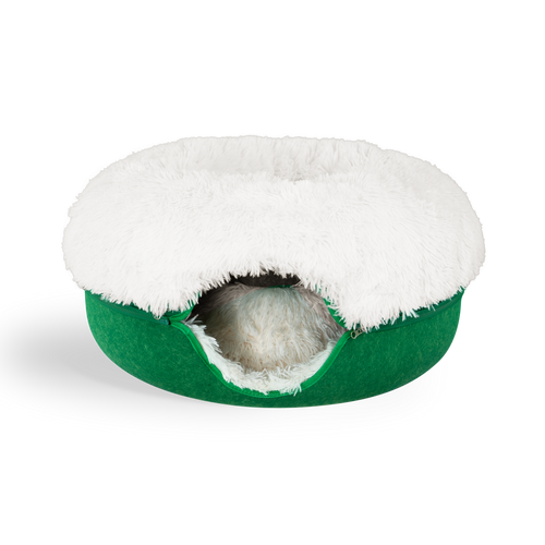 Serene Forest Green Calming Donut Cushion (Currently Unavailable)