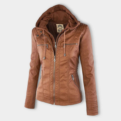 CAMILA - STYLISH LEATHER JACKET