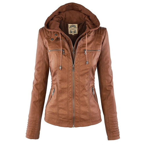 CAMILA - STYLISH LEATHER JACKET