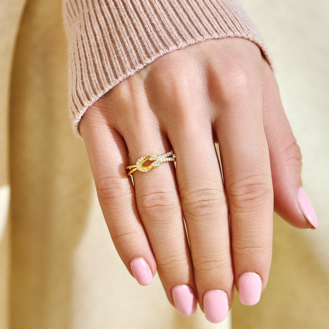 Mother & Daughter - Knot Ring