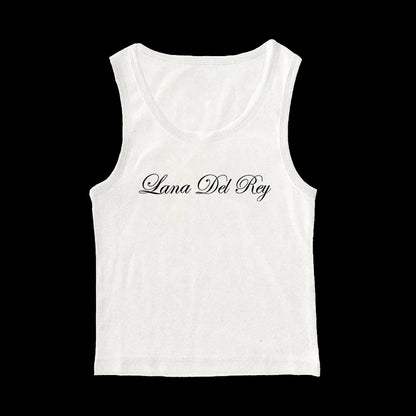 streetwear  sleeveless sling crop tops
