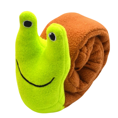 Comedero interactivo de peluche con sonido chirriante para perros 