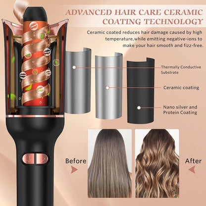 2-in-1 Wireless & Wired Hair Straightener!