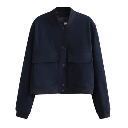 GALE - BOMBER JACKET WITH POCKETS