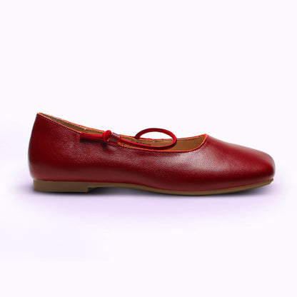 SQUARE TOE FLAT