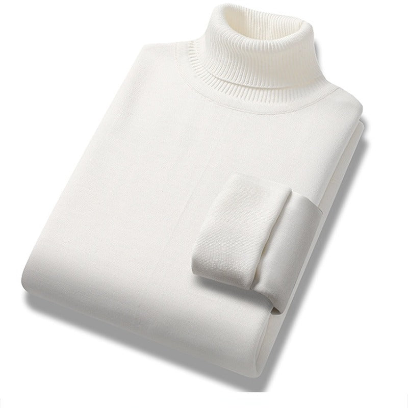 XAVIÉR - Men's Turtleneck With Teddy Lining