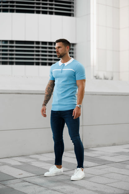 Elevate Your Style with Father Sons Ultra Stretch Navy Slim Fit Jeans - FSJEAN001