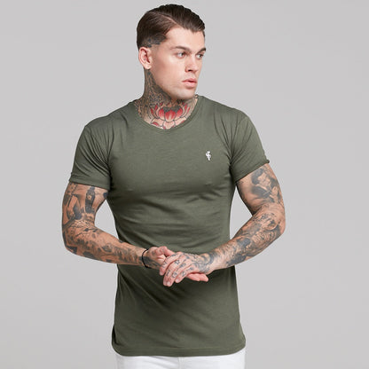 Stylish Khaki Bamboo Crew for Fathers and Sons - FSH223
