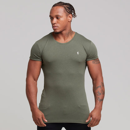 Stylish Khaki Bamboo Crew for Fathers and Sons - FSH223