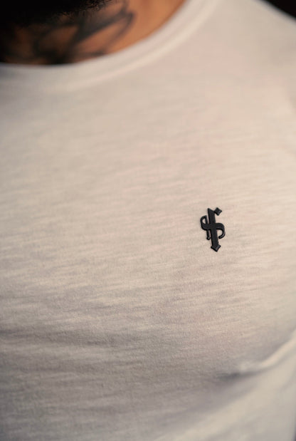 Elevate Your Style: Father Sons White Slub Long Sleeve Crew with Cuffs - FSH727
