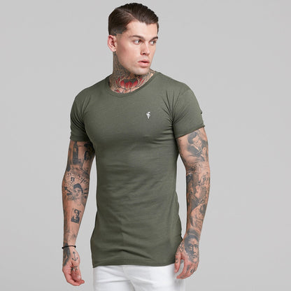 Stylish Khaki Bamboo Crew for Fathers and Sons - FSH223