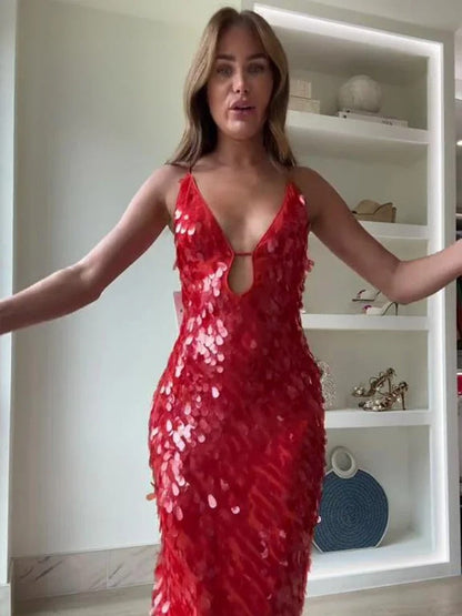 Mischa Sequin Dress