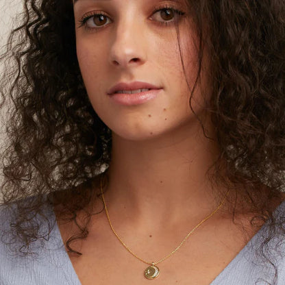 Collar para mi hija – Colgante de luna y estrella – Mamá te tiene siempre