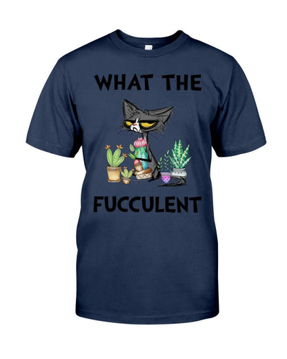 Fiercely Fun "What The Fucculent" Cat Tee