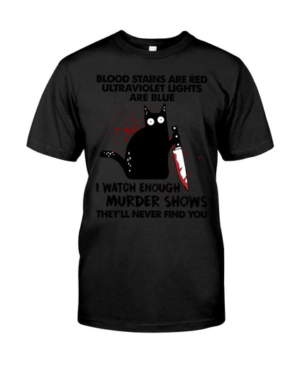 Stealthy Cat Lovers Tee: "They Will Never Find You" Design