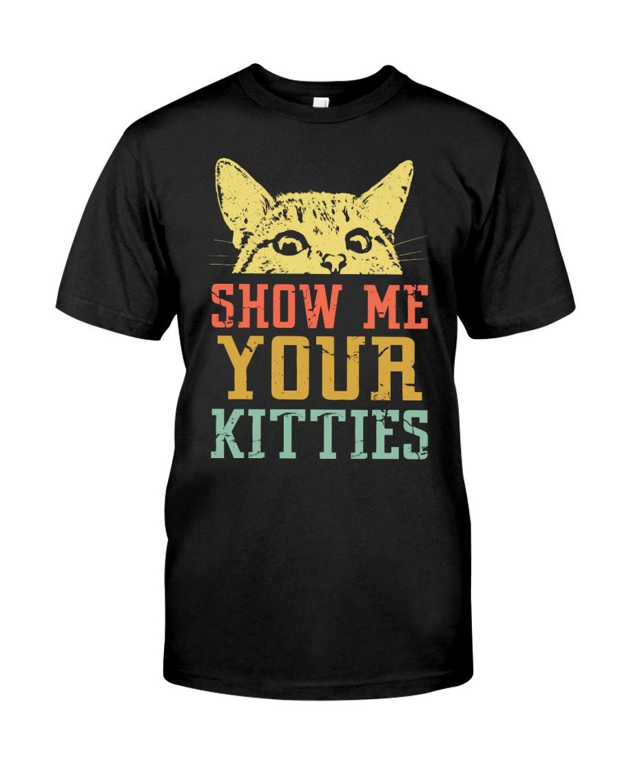 Adorable Kitties Graphic Tee for Cat Lovers