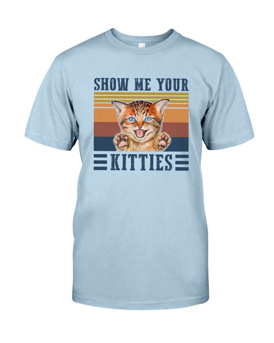 Adorable Vintage "Show Me Your Kitties" Design