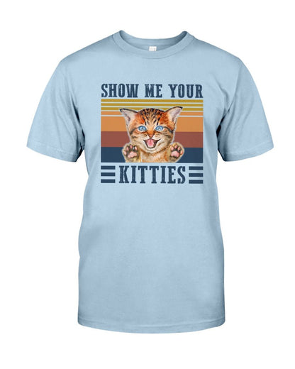 Adorable Vintage "Show Me Your Kitties" Design