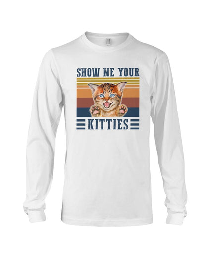 Adorable Vintage "Show Me Your Kitties" Design