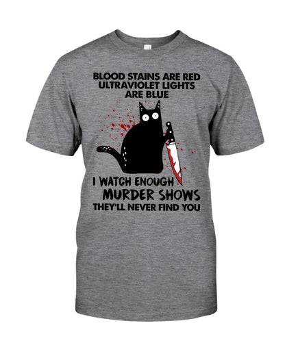 Stealthy Cat Lovers Tee: "They Will Never Find You" Design