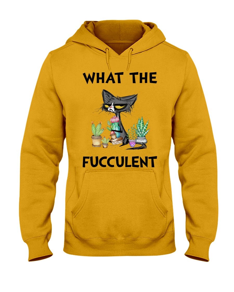 Fiercely Fun "What The Fucculent" Cat Tee