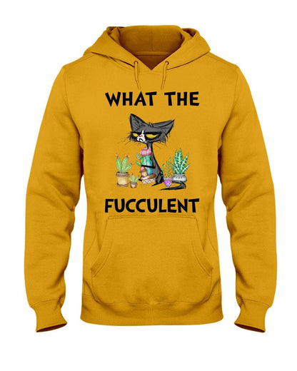 Fiercely Fun "What The Fucculent" Cat Tee