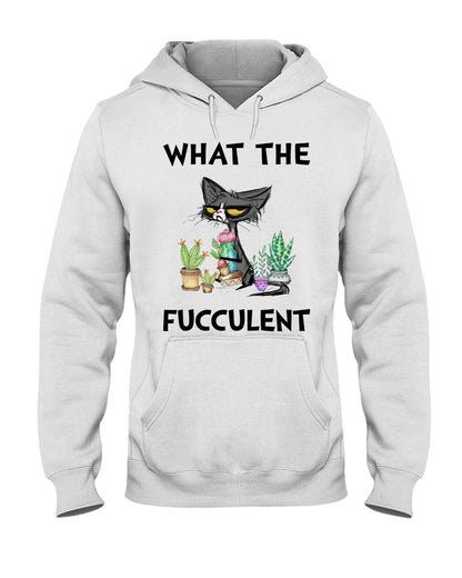 Fiercely Fun "What The Fucculent" Cat Tee