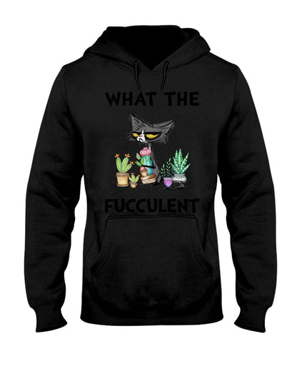 Fiercely Fun "What The Fucculent" Cat Tee