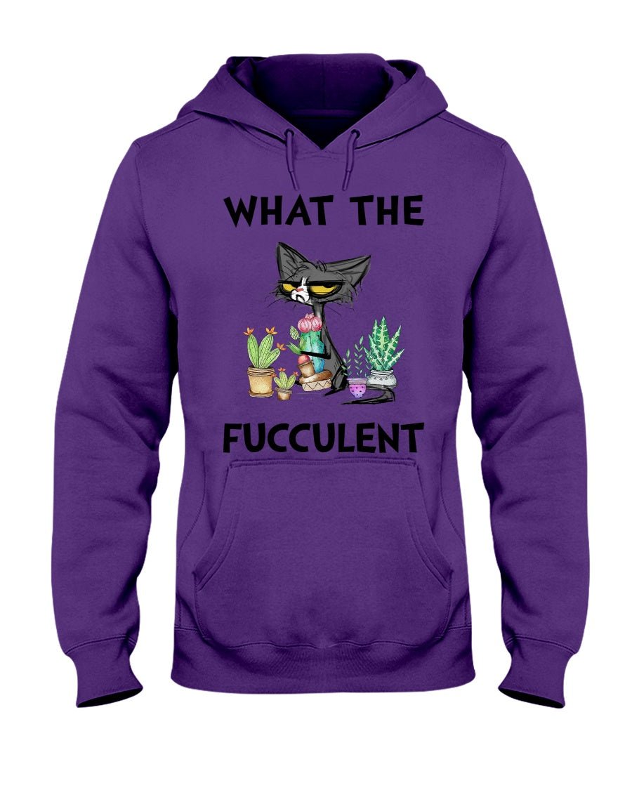 Fiercely Fun "What The Fucculent" Cat Tee